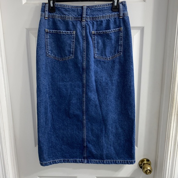 Denim Skirt Harper Heritage Sz Medium - Picture 2 of 3